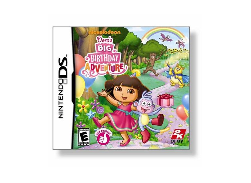 Jogo Dora the Explorer: Dora's Big Birthday Adventure 2K Nintendo DS
