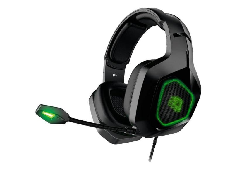 Headset Gamer Elg Revenge HGRE71 com Microfone LED 60MW 7.1 3D USB (2.2 Metros)