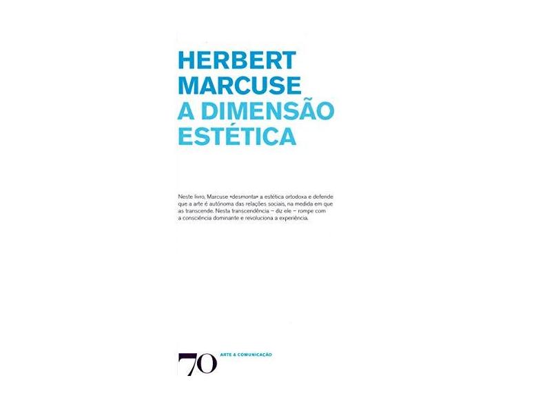 A Dimensão Estética - Marcuse, Herbert - 9789724414249