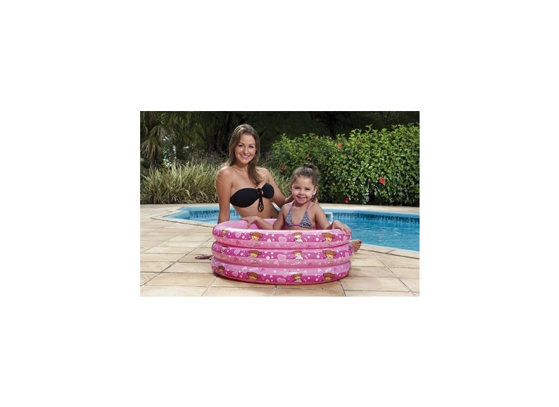 Piscina Inflável Circular 90 l Mor Atlantis