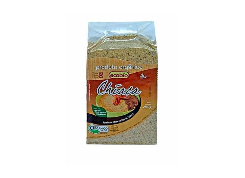 Farinha De Chia E Linhaça Chiaça Orgânico Ecobio 250G