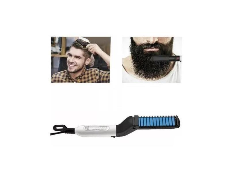 Chapinha Pente Stylus Alisador Modelador Barba Cabelo