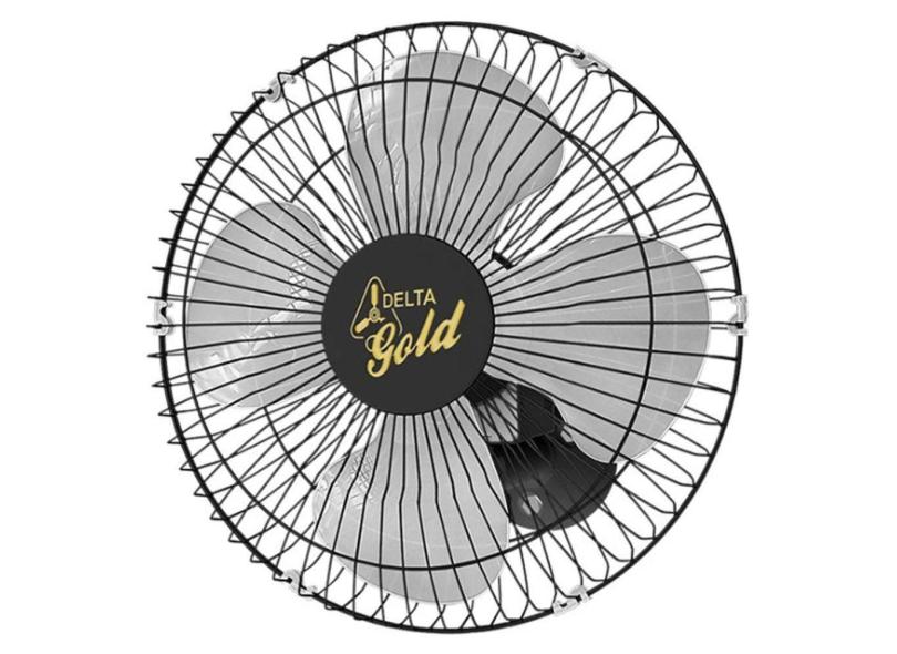 Ventilador de Parede Venti-delta 50cm Gold Controle de Velocidade Bivolt