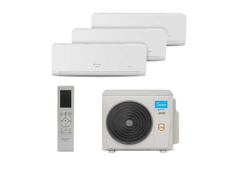 Ar Condicionado Multisplit HW Inverter 36.000 Btu (1x Evap 9.000 + 1x Evap 12.000 + 1x Evap 24.000) Quente Frio 220v