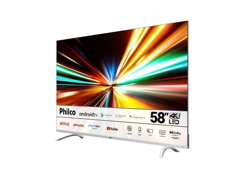Smart TV LED 58" Philco 4K PTV58G7PAGCSBL