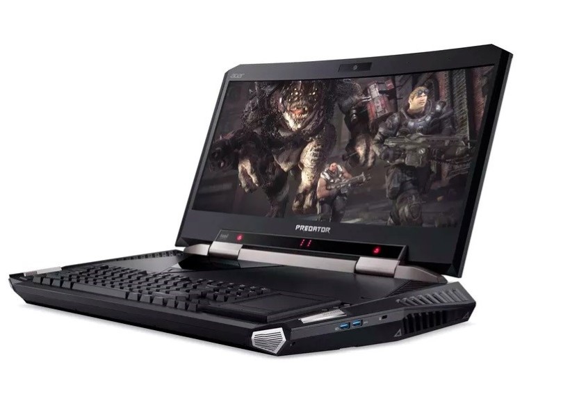Notebook Acer Predator 21 X Intel Core i7 7820HK 64 GB de RAM 1024 GB Híbrido 1024.0 GB 17.3 " GeForce GTX 1080 Windows 10 Home