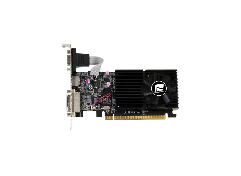 Placa de Video ATI Radeon R7 240 2 GB DDR3 64 Bits PowerColor AXR7 240 2GBK3-HLE
