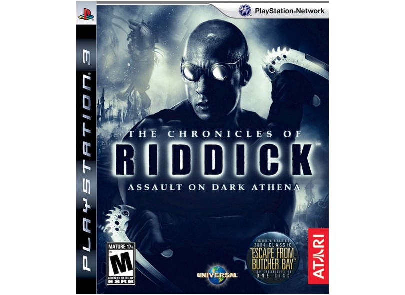 Jogo Chronicles of Riddick: Assault on Dark Athena Atari PS3