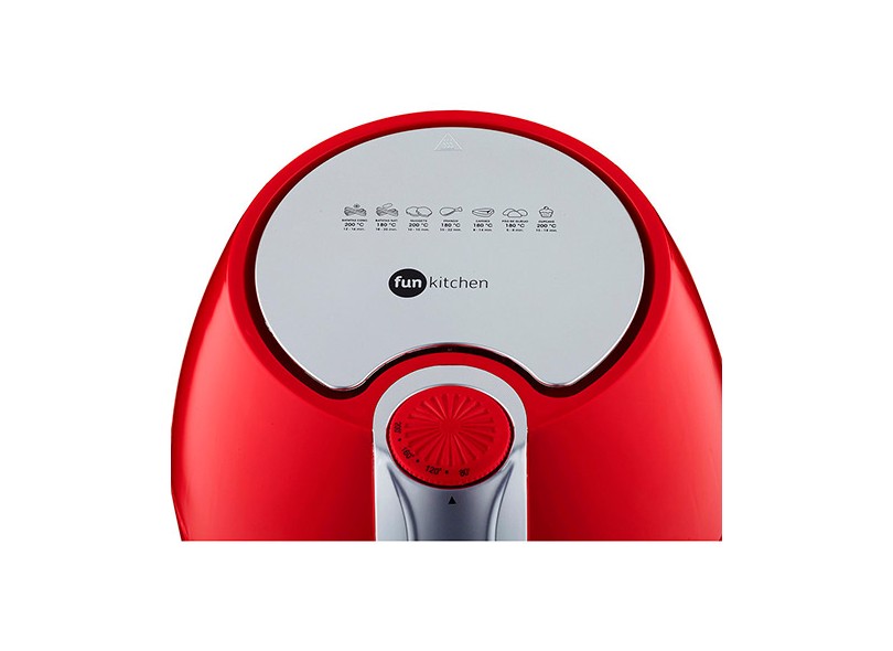 Fritadeira Elétrica Sem óleo Fun Kitchen Fritalight HF989-R