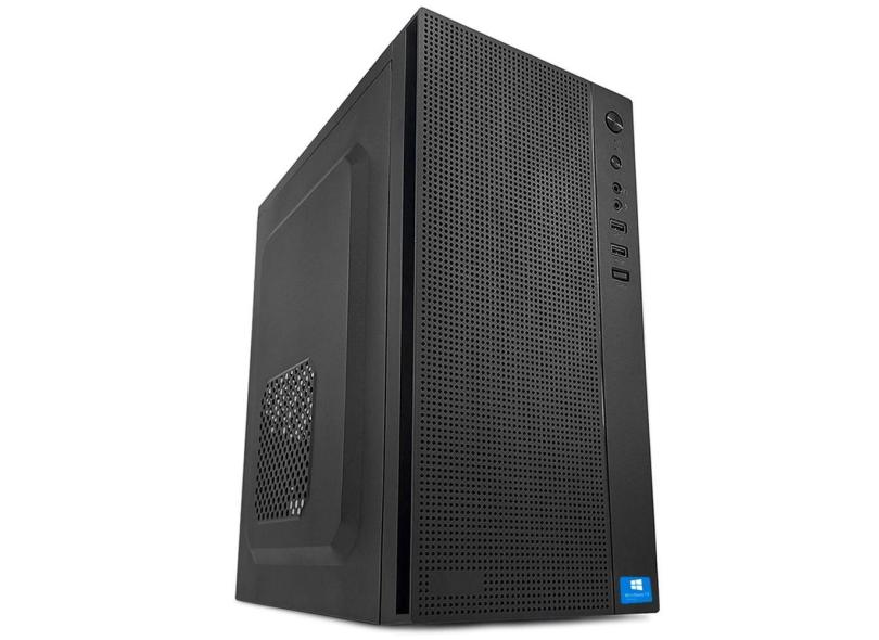 Computador Desktop, Intel Core I3 8º Ger, 4GB ram, ssd 120GB, hdmi, Rede Gigabit, Win 10 Pro 64 Bits
