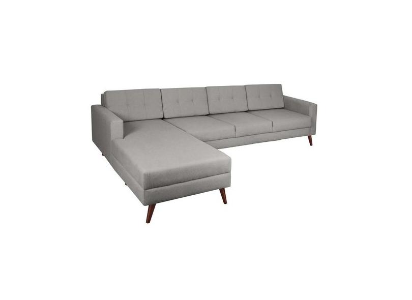 Sofá Chaise 4 lugares Living Mobly com o Melhor Preço é no Zoom