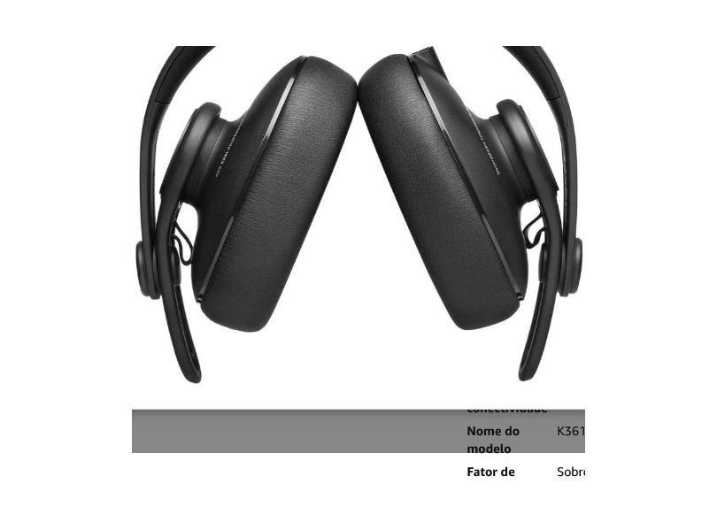 Headphone com Microfone AKG K361