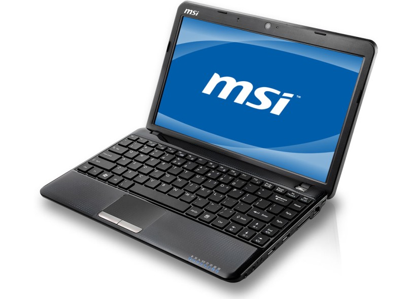 Notebook MSI U270 AMD E-240 2GB HD 320 Windows 7 Starter Edition