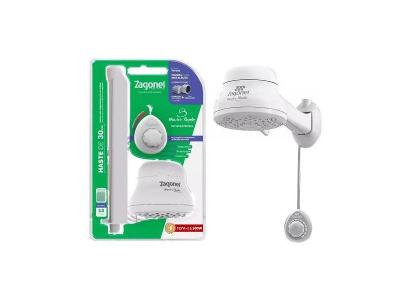 Chuveiro Ducha Zagonel Master Banho Eletrônica 127V 5500W