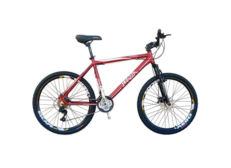 Bicicleta Mazza Bikes 21 Marchas Aro 26 Suspensão Dianteira Freio a Disco Fire 112