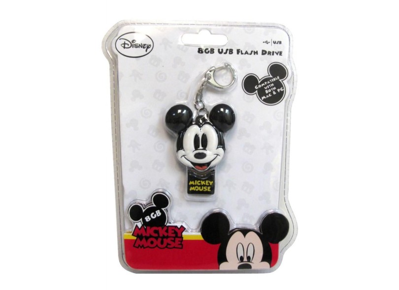 Pen Drive Sakar 8 GB USB Mickey Mouse