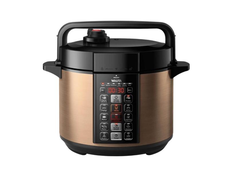 Panela de Pressão Elética Philips Walita Cobre - RI3136