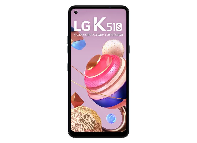 Smartphone LG K51S LMK510BMW 64GB Android 9.0 (Pie)