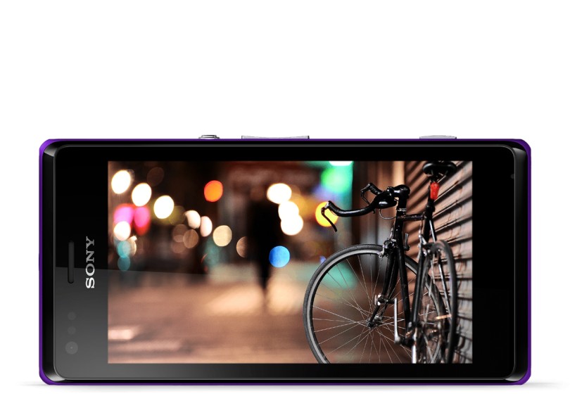 Smartphone Sony Xperia M C1904 Câmera 5.0 Megapixels Desbloqueado 4 GB Android 4.1 (Jelly Bean) 3G Wi-Fi
