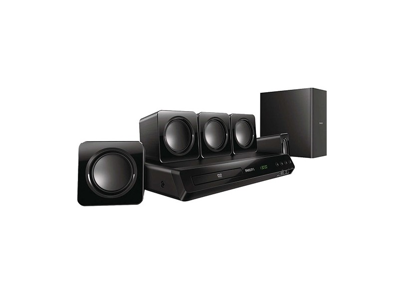 Home Theater Philips com DVD 300 W 5.1 Canais HTD3509X