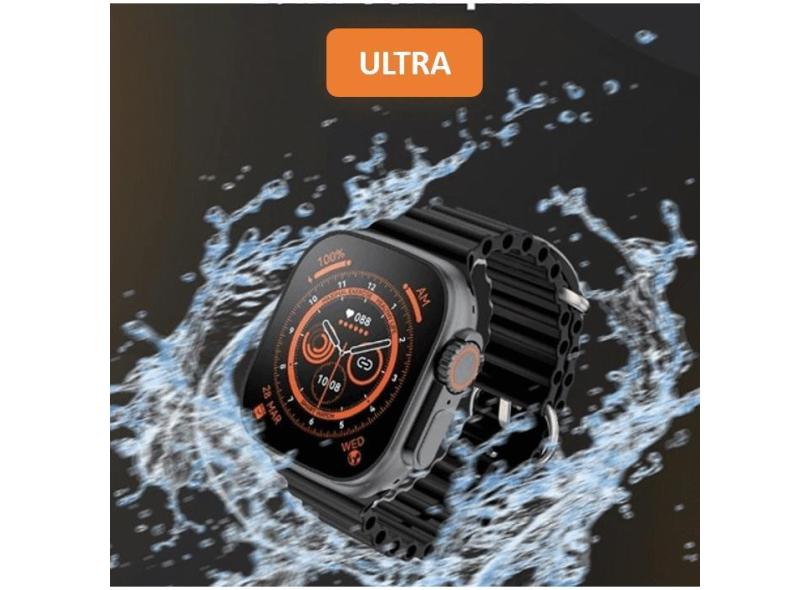 Smartwatch Relógio Inteligente SW9 Ultra 8 Preto Pro Para Android E ios