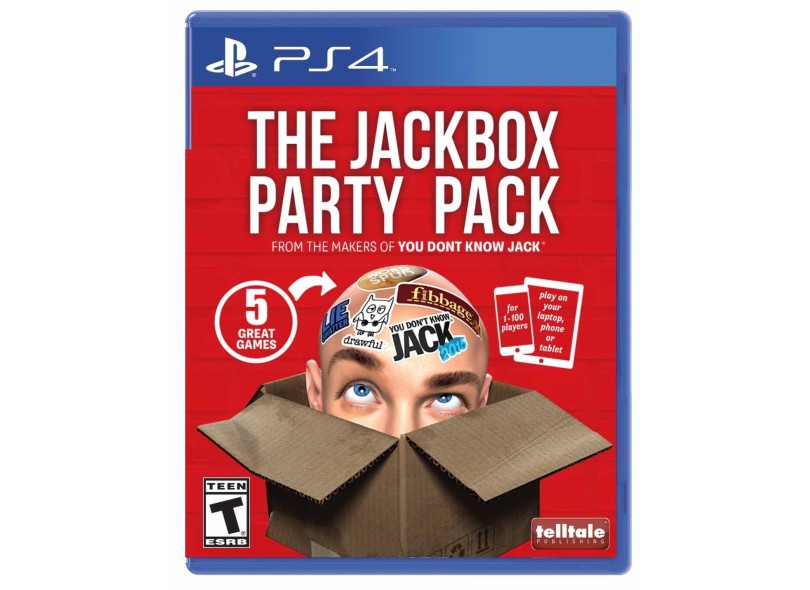Jogo The Jackbox Party Pack PS4 Telltale