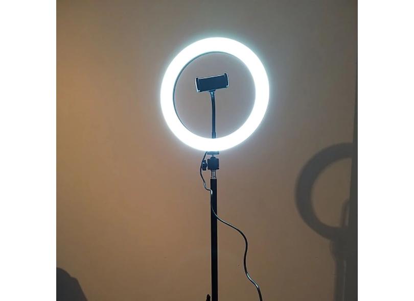 Kit Completo Ring Light 10 Polegadas Com Trip?? Dimmer Youtuber Selfie ...