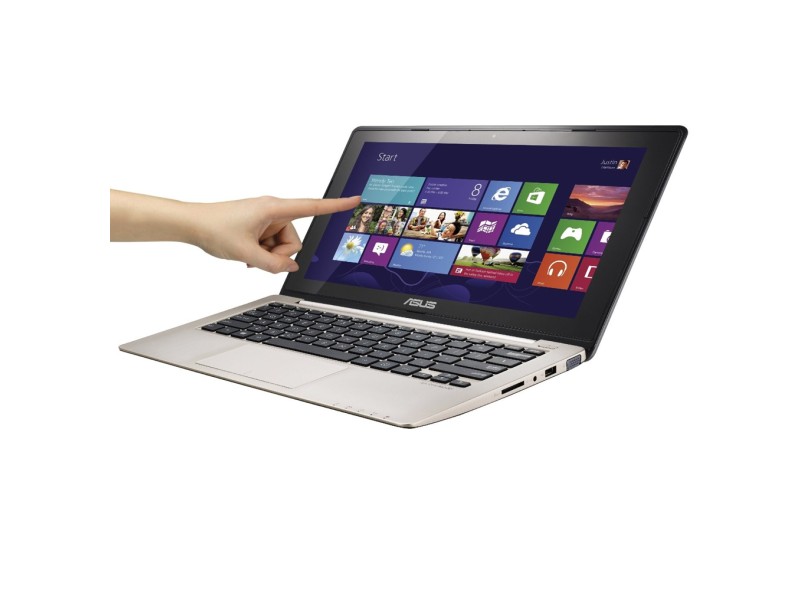 Notebook Asus VivoBook Intel Core i3 2365M 2ª Geração 2 GB 500 GB LED 11,6" Windows 8 S200E-CT251H
