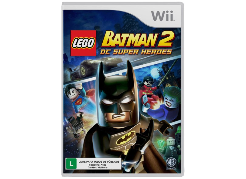 Jogo Lego Batman 2: DC Super Heroes Warner Bros Wii