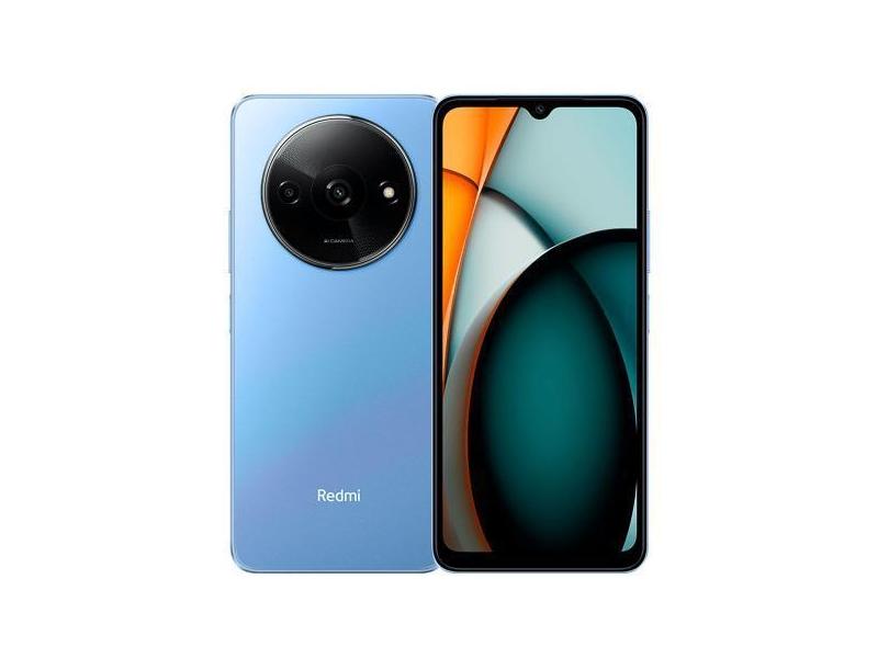 Celular Redmi A3 CX398AZU 4G 128GB Xiaomi, Azul, Bivolt