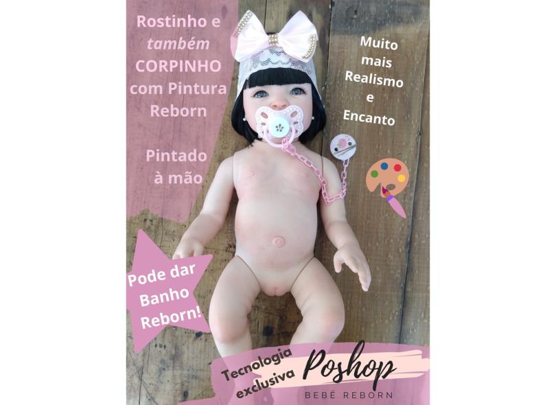 bebê reborn de papel e coisinhas