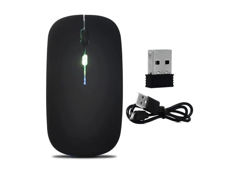 Mouse Bluetooth Bateria Interna Recarregável Longa Duração