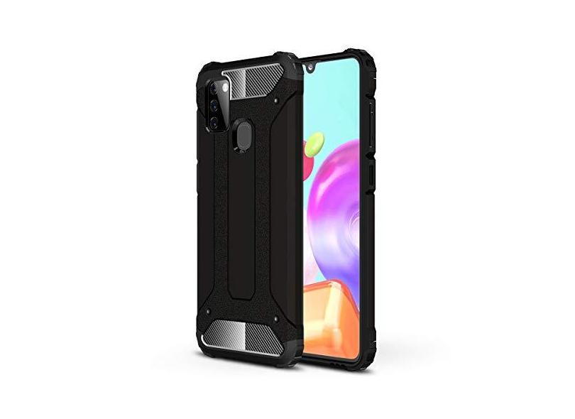 MOONCASE Capa robusta híbrida projetada para Samsung Galaxy A21S, capa ...