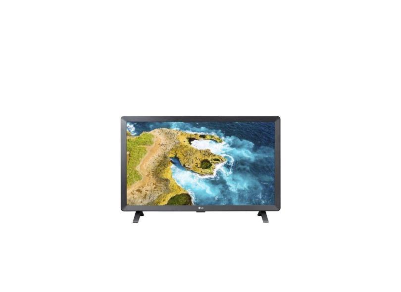 Smart TV LED 24&quot; Monitor LG 24TQ520S Wi-Fi Preto Bivolt