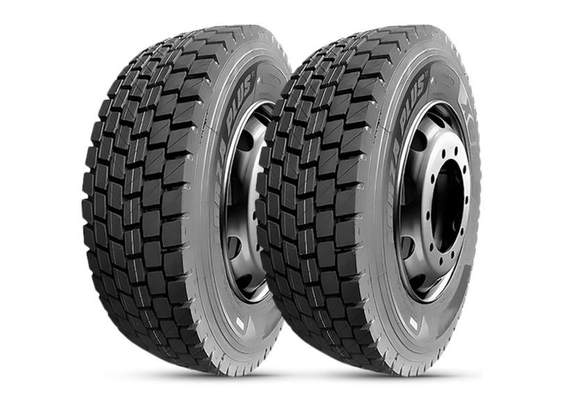 Kit 2 Pneu 295/80R22.5 XBRI 152/149L 18PR TL Forza Plus F1