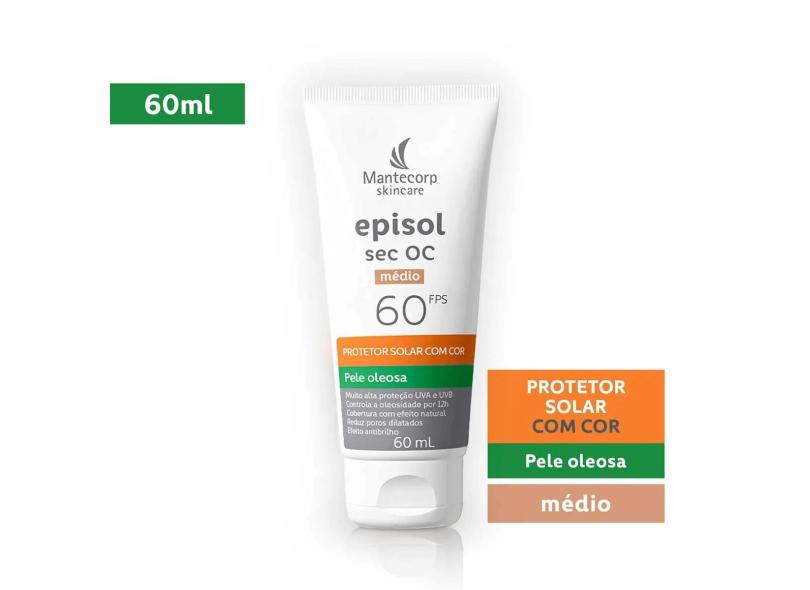 Episol Protetor Solar Sec Oc Fps60 Medio Bisnaga 60Ml com o Melhor ...