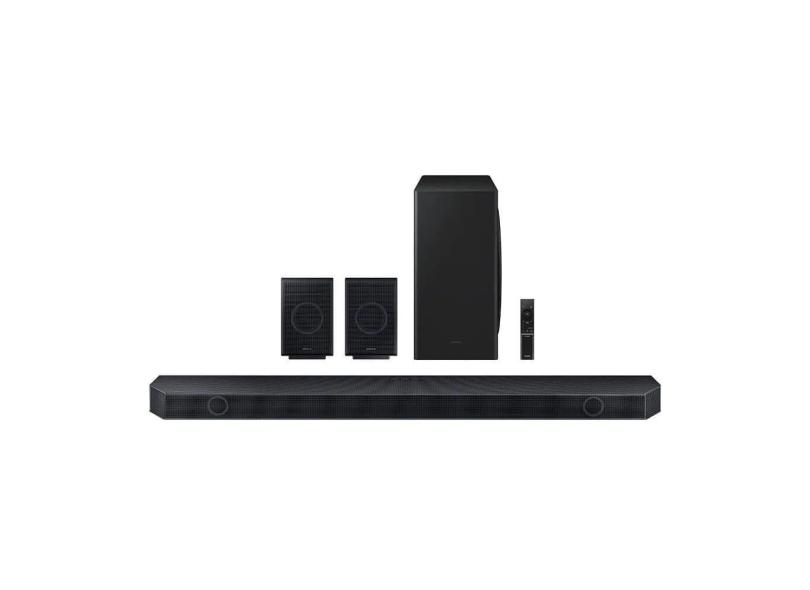 Soundbar Samsung HW-Q930D, com 9.1.4 canais, Dolby Atmos®,  Sincronia Sonora e Alexa integrado