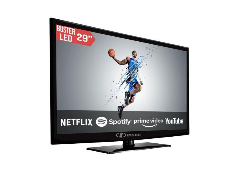 Smart Tv Led 29" Buster Hd Android, 2 Hdmi, 2 Usb, Wifi, Bivolt - Hbtv