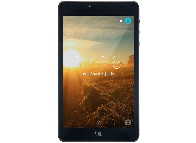 Tablet DL Eletrônicos 8.0 GB IPS 7.0 " Android 5.1 (Lollipop) Invent Now
