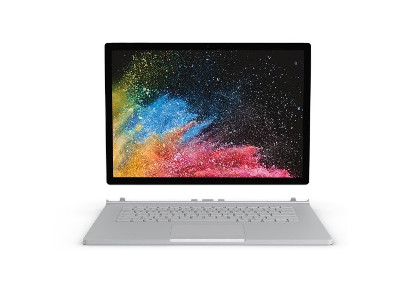 Ultrabook Conversível Microsoft Surface Book 2 Intel Core i7 8650U 8ª Geração 16 GB de RAM 500.0 GB 15 " Touchscreen GeForce GTX 1060 Windows 10 Surface Book 2