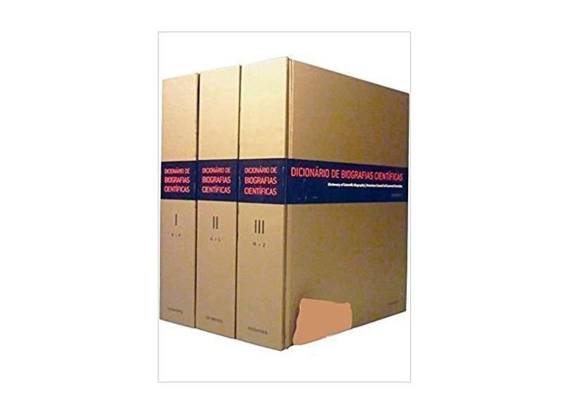 Dicionário de Biografias Científicas - 3 Volumes - Benjamin, Cesar - 9788585910921
