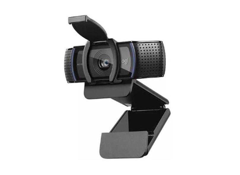 Webcam Logitech C920s HD 1080p com Cortina de Privacidade - A.R Varied