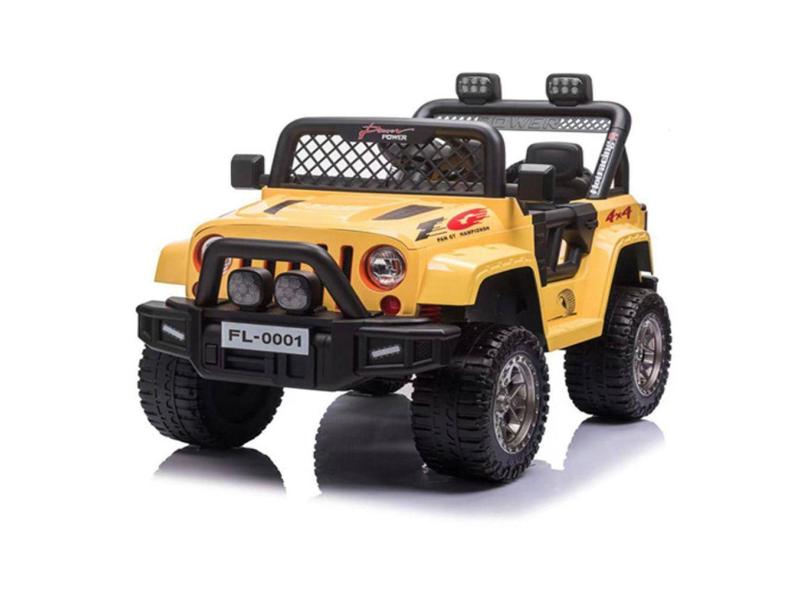 Carrinho Jipe Infantil Elétrico Jipe Off Road 12v com Controle Remoto