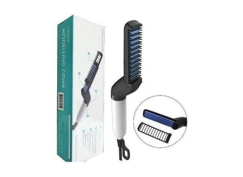 Chapinha Modelador E Alisador De Cabelo E Barba Masculino Barba - Mark