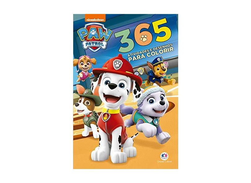 Patrulha Canina: 365 Atividades e Desenhos Para Colorir - Ciranda Cultural  - 9788538089353 em Promoção é no Buscapé
