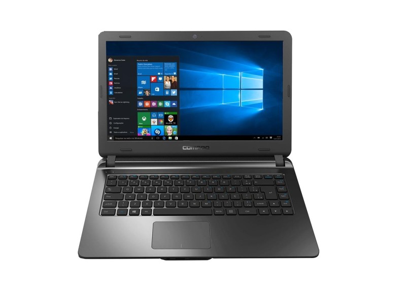 Notebook Compaq Presario Intel Core i3 5015U 5ª Geração 4GB de RAM HD 500 GB 14" Windows 10 Home CQ21