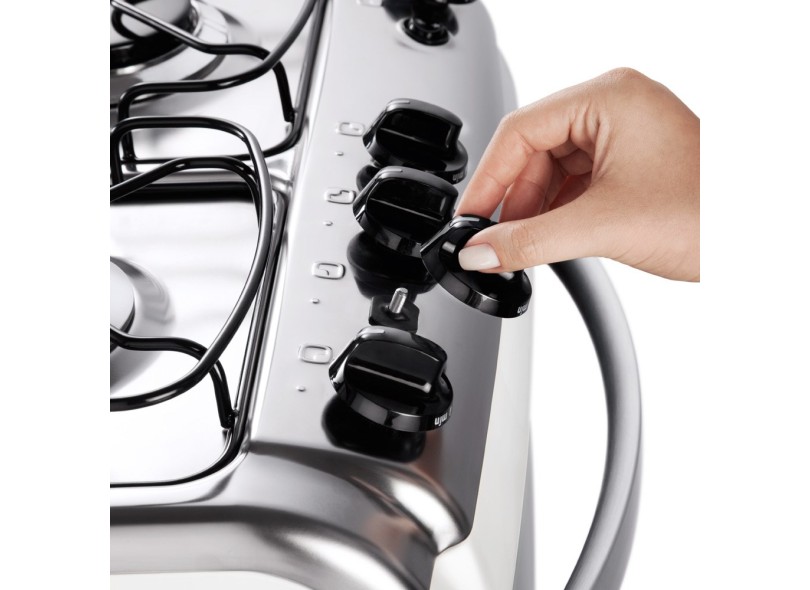 Fogão de Piso Electrolux Chef Super 4 Bocas Acendimento Automático 52SB