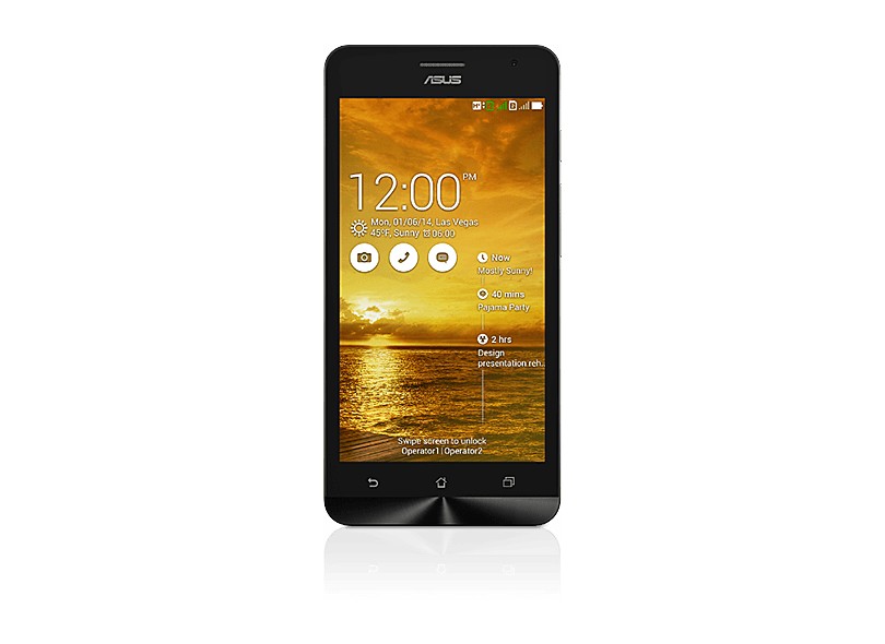 Smartphone Asus ZenFone A501CG 2GB RAM 2 Chips 8GB Android 4.3 (Jelly Bean) 3G Wi-Fi