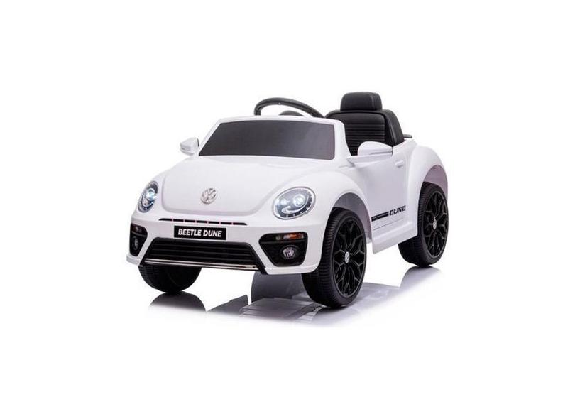 Mini carro eletrico beetle fusca 6V licenciado volkswagen dune cores