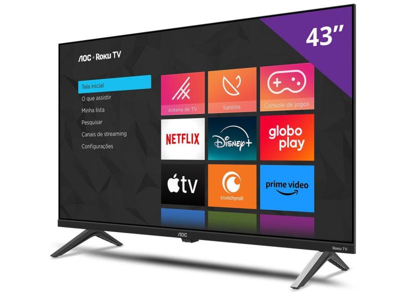 Smart TV DLED 43" AOC Full 43S5045/78G